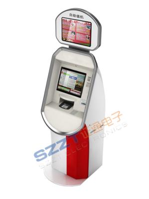 China Lobby Style Airport Self Check-in Kiosk with Boarding Pass, Ticket Printer ZT2187 for sale