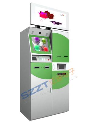 China ZT2950 Customized Design Bill Payment & Card Dispenser Lobby Kiosk with Dual Screen for sale