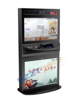 Cina Alto chiosco dell'ingresso del grande schermo di sicurezza ZT2781 con il grande monitor di tocco in vendita