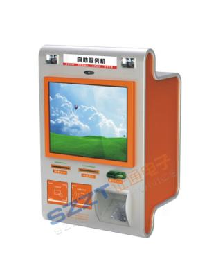 China ZT2830 Wall Mounted Financial Payment Retail Mall Kiosk with Barcode Reader for sale