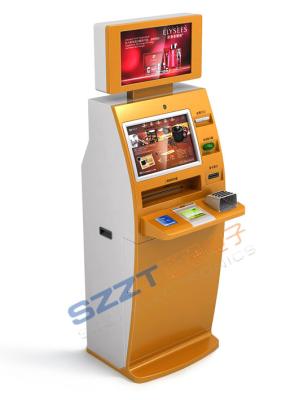 China Banking Kiosk Multifunction Cash dispenser / ATM with Dual Screen ZT2910 for sale