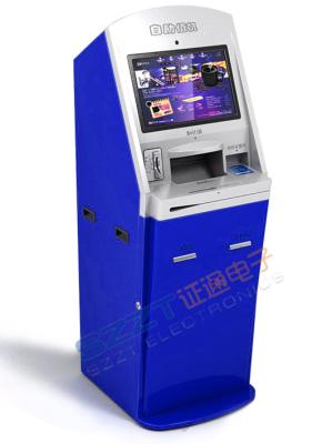 China ZT2401 Airline / Airport Check - In Lobby Kiosk with Passport Reader, Ticketing / Card Dispensing for sale