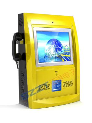 China ZT2838-C00 de elegante & Innovatieve Kiosk van de ontwerp Interactieve Informatie met kaartlezer Te koop