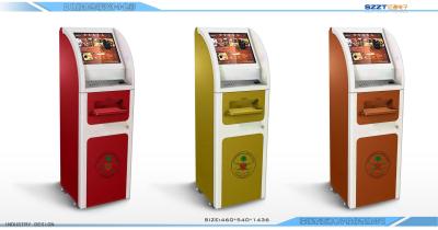 China Interactieve Informatiekiosk & Internet-Halkiosk met A4 Printer ZT2081-A01 Te koop