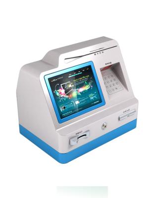 China Elegante Innovatieve Desktopmuur Opgezette Kiosk, de Aangepaste Kiosk van de Contant geldacceptor met Streepjescodescanner Te koop