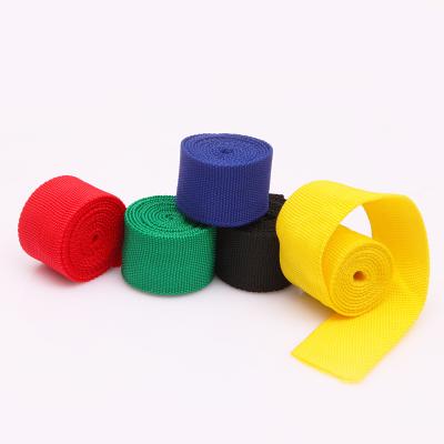 China 38mm Recycled Fiber Sustainable Polyester / Cotton Tape Sublimation Tubular Webbing For Hip for sale