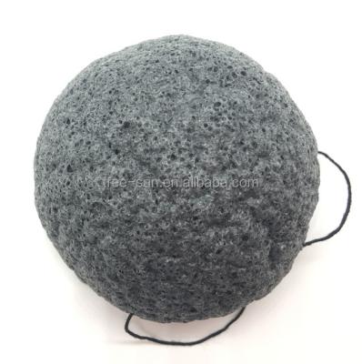 China Wholesale natural konjac sponge free samples of facial charcoal Tr-Ks001 for sale