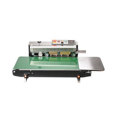 China 220V 50Hz Stainless Steel Continuous Horizontal Band Sealer Machine FR 770 for sale