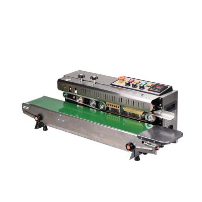 中国 80w Continuous Band Horizontal Sealer Machine for Bag Sealing FR1000 販売のため