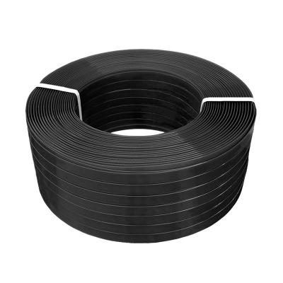 Китай OEM PP PET Strap Black Plastic Steel Strip Band Packaging Bundling SY1610-16*1.0mm продается