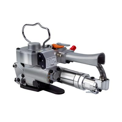 China Non Buckle Handheld Pneumatic Strapping Tool Baler Hot Melt Integrated PET Plastic Steel Machine for sale