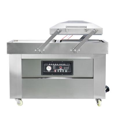 China 400 Type Double Chamber Vacuum Pack Sealer Machine Tower Groove OEM for sale