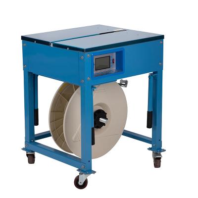 China MH-TDM-01 Automatic Strapping Machine Double Motor Baling Strapping Belt Tightening One Electric Hot Melt PP Baling Belt for sale