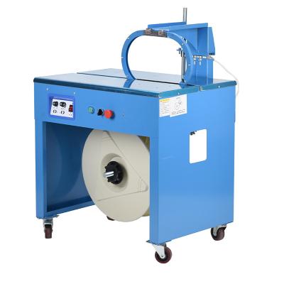 China 6-15mm Width 0.5-0.85mm Thickness Semi-automatic Strapping Machine Customized Packing for sale