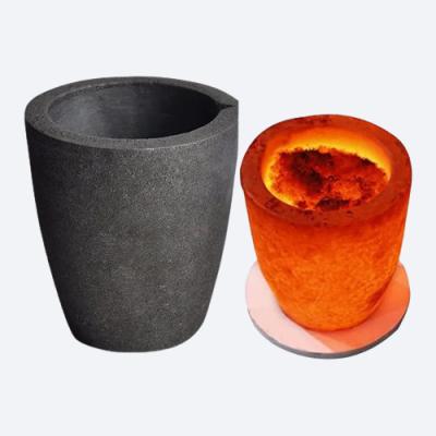 China 50kg 250kg Sic Crucible Silicon Carbide Graphite Crucible Sagger For Melting for sale