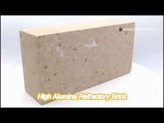 Corrosion Resistance High Alumina Refractory Brick Alumina Fire Bricks For Steel Melting Furnace And