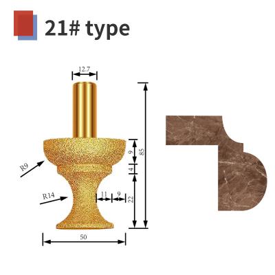 Chine CNC engraving tool Water blocking type diamond vaccum brazed marble stone granite à vendre