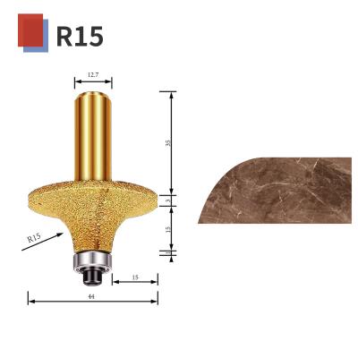 Китай Инструмент паяемый вакуумом R5/R8/R10/R15/R18 диаманта гравируя каменный мраморный гранит продается