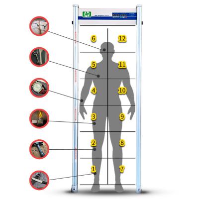 China Safety Walk Through Metal Detector Door High Sensitivity 240V ISO for sale