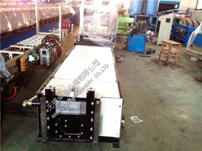 China SteelSheet Copper Sheet 6 K Gutter Roll Forming Machine 110 volt / 220 volt for sale