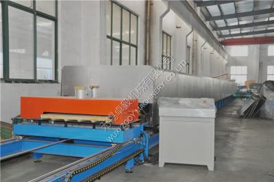 China High Press Foaming continuous PU Sandwich Panel Machine with Electrical control for sale