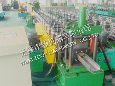 China Carbon steel door frame making machine , automatic 15kw cold roll forming equipment for sale