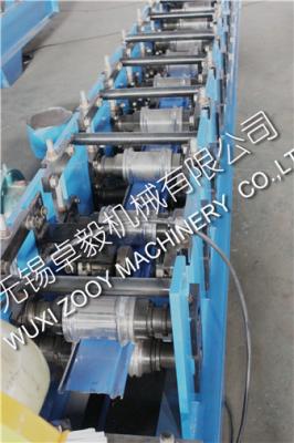 China Industrial Color Steel auto Shutter Door Roll Forming Machine with 10 Stations for sale