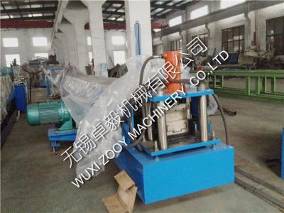 China automatic 15kw Carbon steel door frame making machine 1.2-2.5mm Thickness for sale