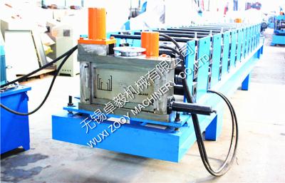 China Automatic PLC control CZ Purlin Roll Forming Machine With 15m - 25meter per minute Production Speed for sale