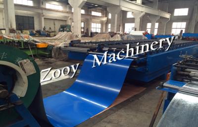 China Building Roof Metal Deck Roll Forming Machine Automatic Construction for sale