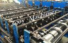 China Corrugated Metal Deck Roll Forming Machine With Cr12 Mov Cutting Models for sale