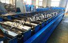 China Automatic Metal Floor Deck Cold Roll Forming Machine With 8 - 12 M/Min Forming Speed for sale