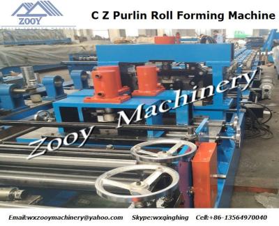 China 30kw Main Power C Z Roll Forming Machine Japan Panasonic PLC for sale