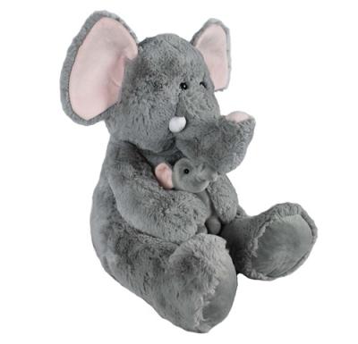 China Outdoor travel camping 2-5 Pounds Plush Customize Soft Elephant Weighted Toys for Anxiety for sale