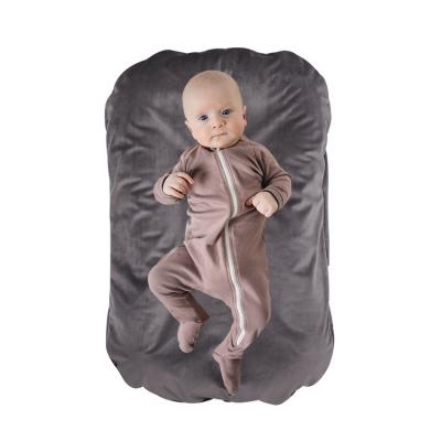 China Air-permeable Professional Hot Sale Crib Snuggle Nest Baby Sleeping Nest Braided Baby Lounger for sale