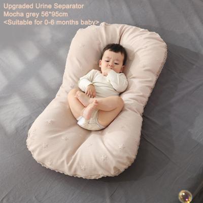 China Air-permeable Newborn Portable Adjustable Cover Soft 100% Cotton Breathable Fiberfill Baby Lounger for sale