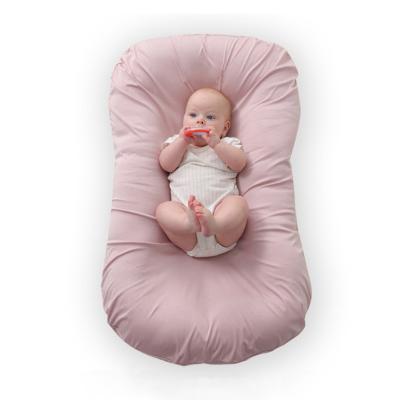 China Air-permeable Lightweight Portable Soft Folding Travel Bed Baby Nest Bed Baby Lounger for sale