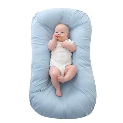 China Air-permeable Portable Breathable Fiberfill Infant Travel Sleeping Newborn Baby Lounger For Kids for sale