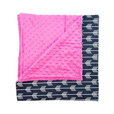 China Anti-Static Hot Selling 100% POLYESTER Baby Kids Minky Blanket for sale