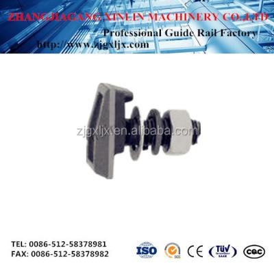 China elevator guide clips for lift rail T1 T2 T3 T4 T5 for sale