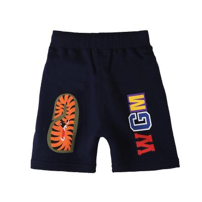 China 2021 Summer New Arrivals Bape Shorts Pants Street Casual Women Amz Anti-Wrinkle Pants Unisex Boy Monkey Pants Monkey Shark Slogan Graphic Shorts for sale