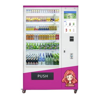 China Custom Outdoor or Indoor Mini Wall Top Socks Drink Vending Machine Display Hair Eyelash Laah Beauty Vending Machine For Sale for sale