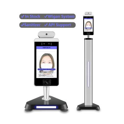 China Scan Stainless Human Face Recognition Measurement Control Sensor Device Body Temperature Kiosk With Facial Recognition for sale