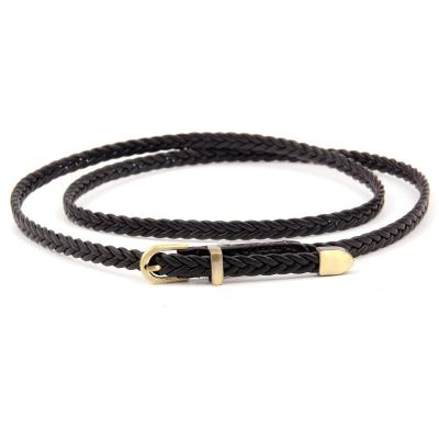 China Fashion.Casual new design hand made braided women belt skinny belt ladies fashion accessories for sale