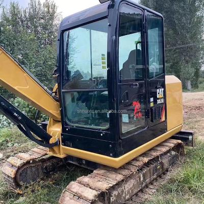 China Machinery Repair Shops Mini Digging Machine Good Condition Used Excavator 5.5ton Mini CAT 305.5 Crawler Excavato for sale