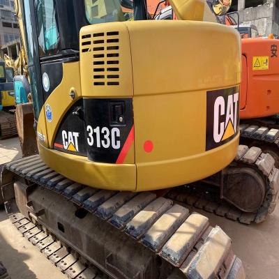 China Second hand crawler excavator Used Caterpillar cat313C / Japan engine machinery repair shops cat 313C for sale