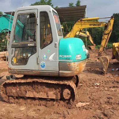 China Used Mini Machinery Repair Shops Excavator KOBELCO60-5 For Sale Good Condition Second Hand Digger Kobelco60-5 for sale