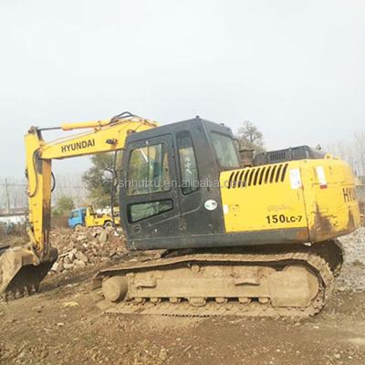 China High Quality Hydraulic Digging Machine HYUNDAI150 Korea Origin Of Used Crawler Excavator HYUNDAI150/Used Machinery Repair Shops For Sale for sale