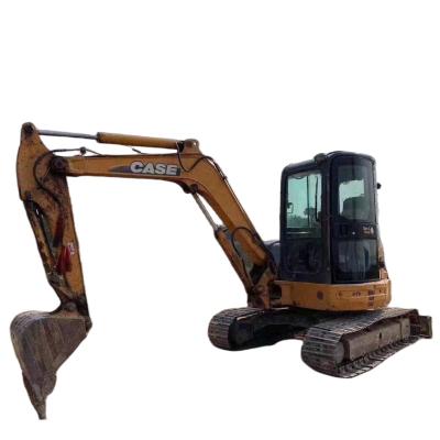 China Second Nice Bestselling Hydraulic Hand Crawler Excavator CASE 55 Quality / Used Digging Machine CASE 55 Hot Sale 0.5MÂ ³ for sale