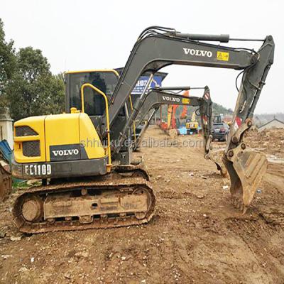 China Used Hydraulic Excavator VOLVO80 , Used Mini Excavator VOLVO80 Mini Crawler Machinery Repair Shops High Quality Cheap Price for sale